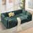 Mélange de polyester vert