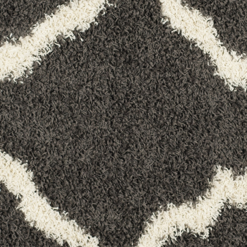 Tapis gris Alonnah, Tapis de couloir 2 pi 3 po x 12 pi