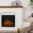 Anika 49" W Electric Fireplace with Mantel