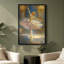 Art mural encadré, impressions murales abstraites rétro pour chambre à coucher - 16 po x 24 po-2029961643-2029961640