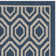 Tapis d'intérieur / extérieur à motif géométrique Deedrick