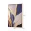 125cm Luxury Wall Art for Bedroom & Living Room Furniture, Blue & Gold Wall Mounted Canvas Painting