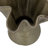 Stoneware Ruffled Vase with Reactive Glaze-609473981