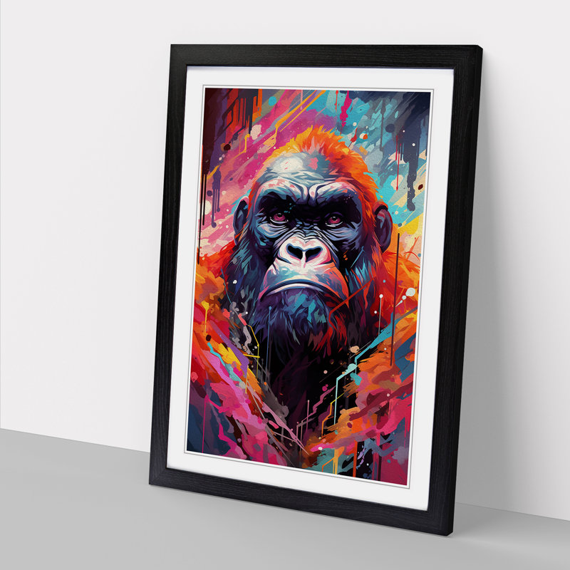 Gorilla Futurism No.2 - Framed Print