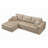 109"Cloud Modular Sectional Sofa Couch With L-Shape Chaise,Modern Minimalist Upholstered Couches For Living Room Bedroom,Deep Seat Corner Couch,No Assembly Required-1243773419-1243773414