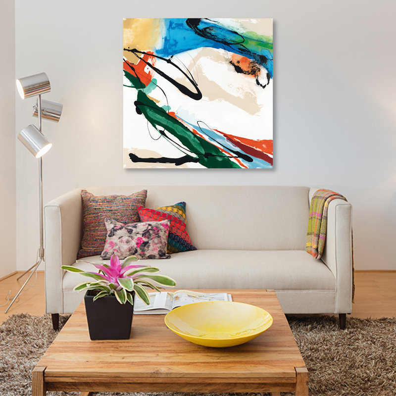 « fabriquer iv », impression sur toile, H 48 po x l 48 po x P 1,5 po, Toile tendue, Pas de tapis