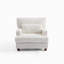 Ermia 92Cm Wide Modern Armchair with Solid Wood Legs-681068626