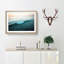 Surfing at Sunrise in Abstract - Picture Frame Graphic Art Print-55724742-55724741