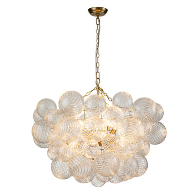 Hattie 8 - Light Unique/Statement Tiered Chandelier