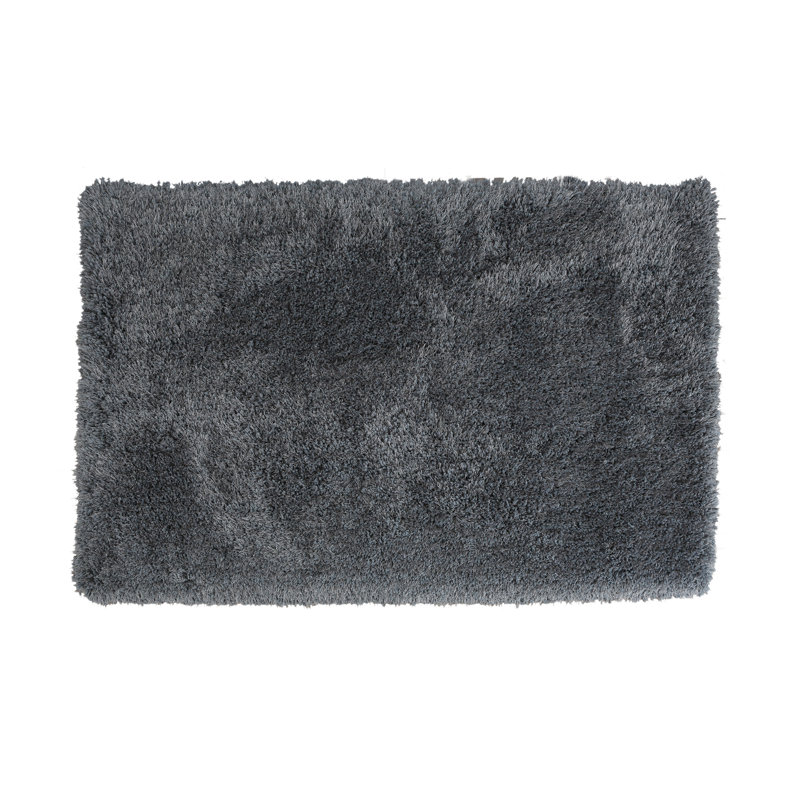 Tapis noir Koselig, Rectangle l 8 po x L 5 po