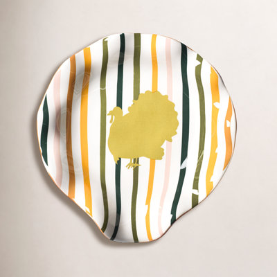 Turkey Ruffle Spoon Rest