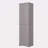 Tall Bathroom Storage Cabinet, Freestanding Storage Cabinet With Two Different Size Doors And Adjustable Shelf, Door Shelve Design, MDF Board With Painted Finish-1308739280