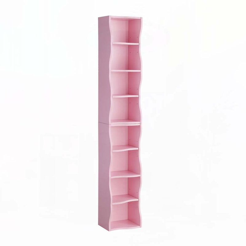 Bibliothèque à 8 niveaux, Rose