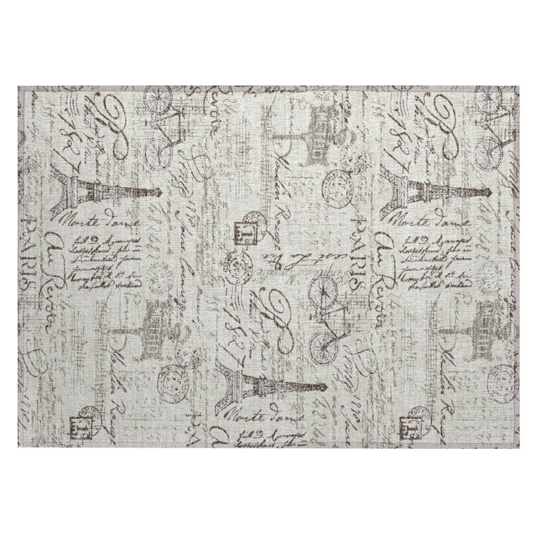 Machine Washable Indoor/Outdoor Eden ACN2209 Novelty Rug