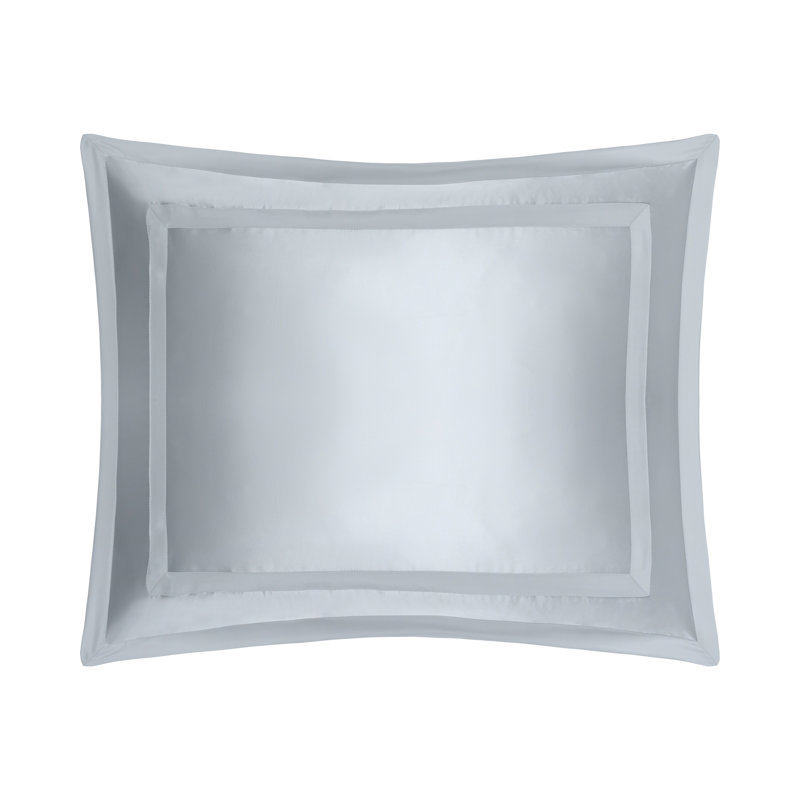 Lustro Sham, Frost Blue, Euro