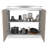 Napoles Utility Sink With Cabinet One Shelf, Double Door Cabinet-118696032