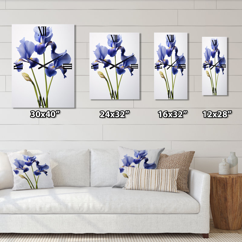 Horloge murale Crayson - Iris, Petit