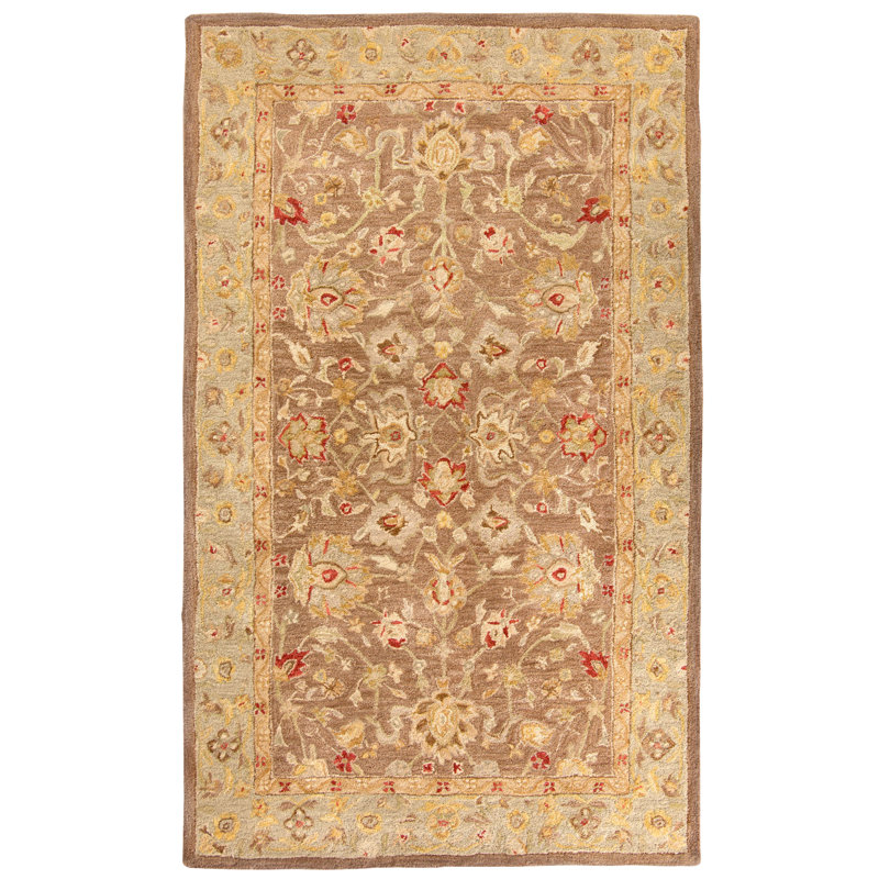 Tapis oriental en laine touffeté à la main Soho, Rectangle 2 pi x 3 pi