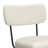 Giselle Swivel Upholstered Contemporary Modern Stool with Footrest-737591763-683203543