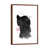 Classic Brown Wood Framed