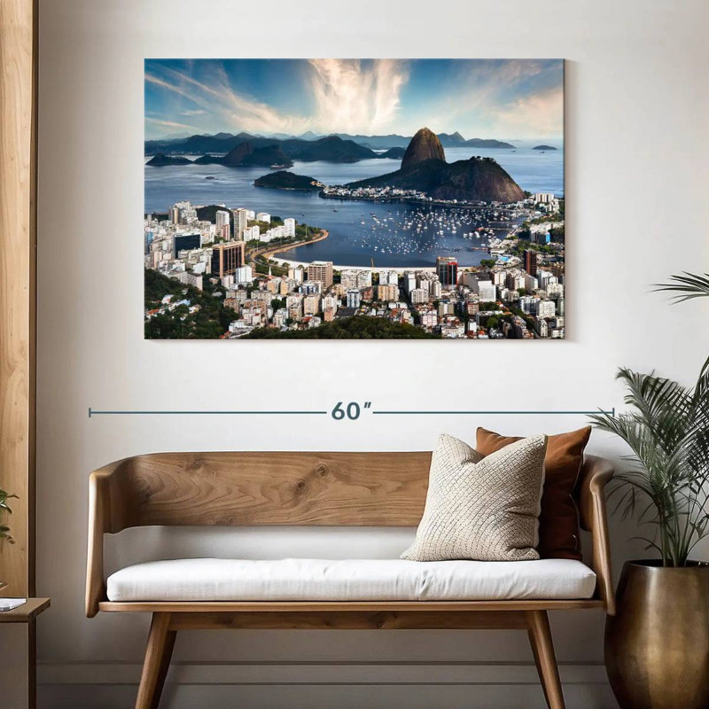 Ravi, Rio de Janeiro, horizon, H 32 po x l 48 po