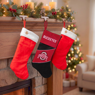 Collegiate Officially Licenced Felt Christmas Stocking, 19"