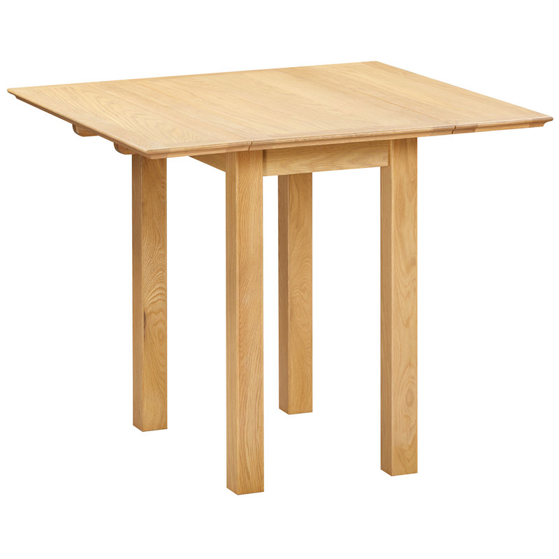 Square Drop Leaf Extending Dining Table