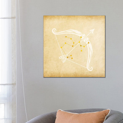 Independent Archer With Constellation by 5by5collective - Gallery-Wrapped Canvas Giclée on Canvas