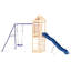 Galicia Freeport Park 422cm W x 185cm D Outdoor Solid Wood Playhouse-344868743