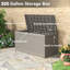 Boîte de rangement extérieure durable 100 gallons-105783404