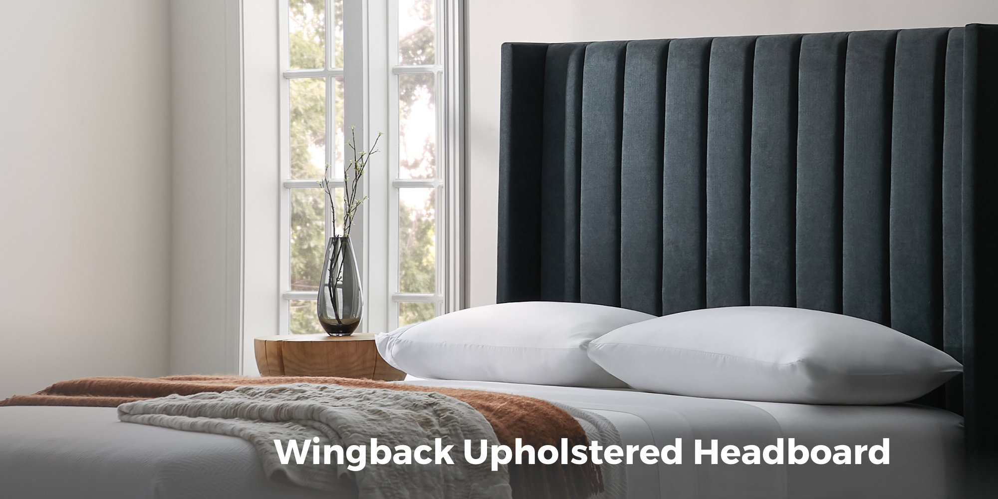 Mercury Row® Comeau Upholstered Headboard & Reviews Wayfair Canada