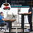 Carlin Adjustable Metal Base Standing Desk-1339934191-1339934190