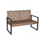 Ensemble de meubles de patio 4 pièces avec balcon et véranda-1427724396