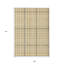 Tapis intérieur lavable beige 9 'X 12'
