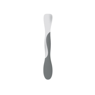 Mini cuillère à pelle grise / blanc