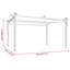 Andro 4m x 3m Metal Party Tent-773462734