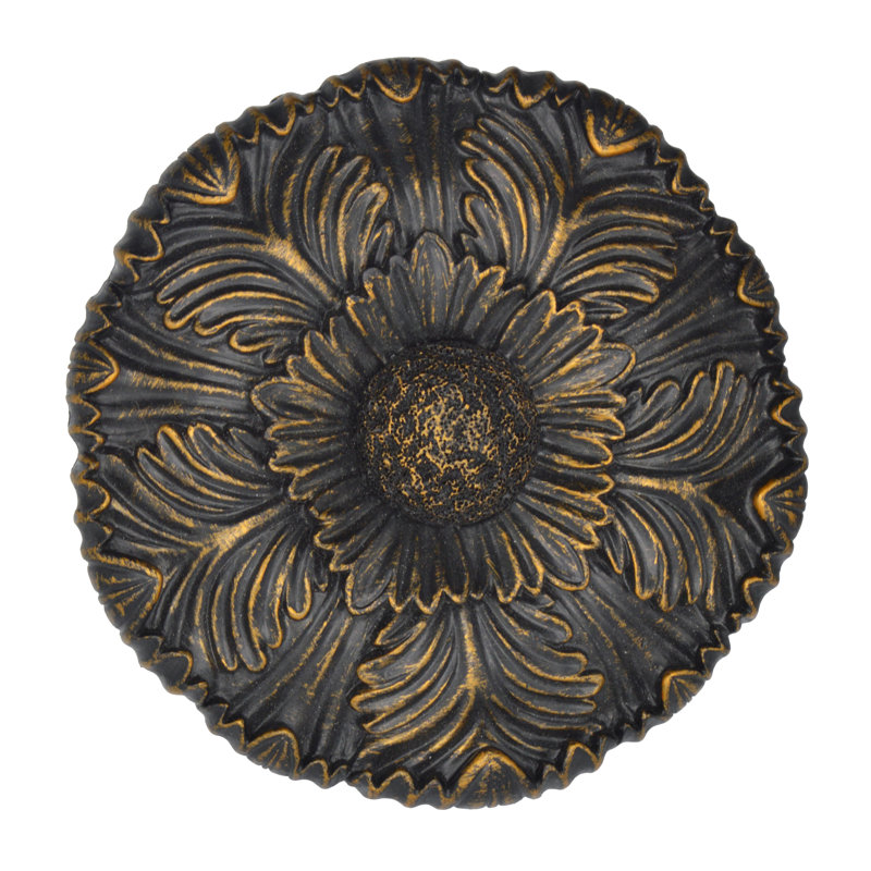 Retenue de rideau Galatia Medallion, Doré brulé