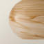 18.5cm H Glass Bowl Pendant Shade ( Slip-On ) in Beige