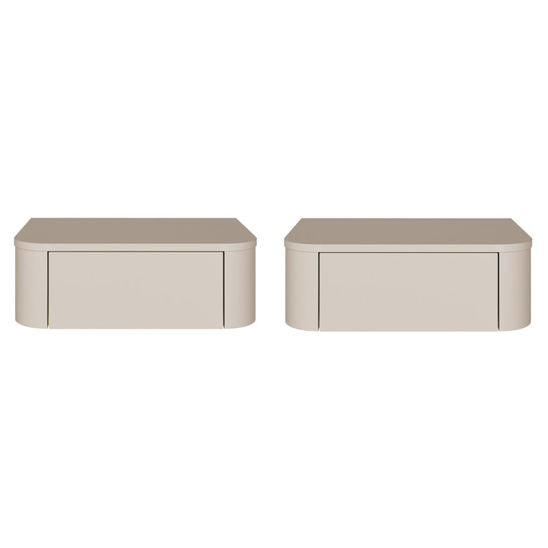 59.1cm W Manufactured Wood Bedside Table