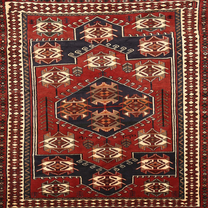 Southwestern Indoor Rug, Round 3'