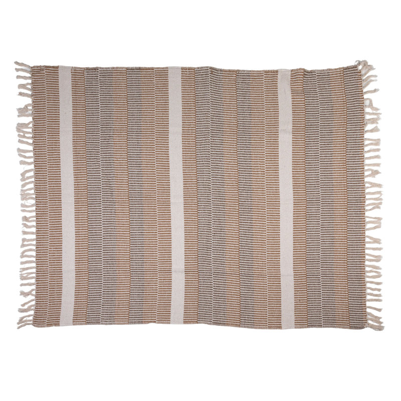  Throw Blanket, Multicolor Striped