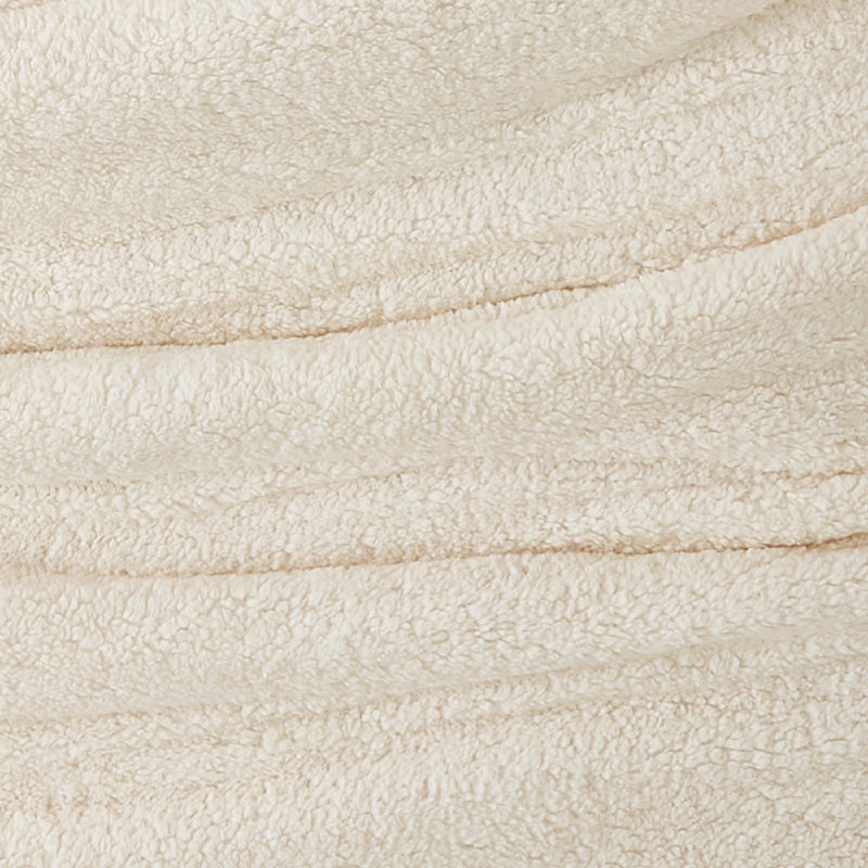 Brooklyn Loom Marshmallow Sherpa Comforter Set, Ivory , King Comforter + 2 King Shams