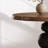 Multilayer solid board round dining table set-110963702-110963705-110963707