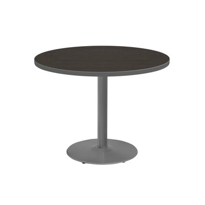 Table de cafétéria à tabouret circulaire avec structure métallique Marco Group Inc.