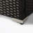 Rattan Fire Pit Table with Ceramic Tile Table Top-2067424720
