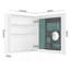Armoire à pharmacie avec miroir à bords biseautés, porte à ouverture à droite et porte sans cadre l 24 po x H 26 po-702605841