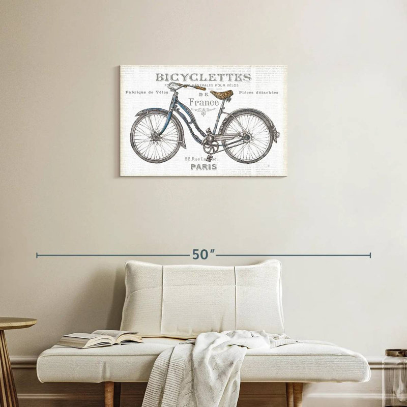 Bicycles II, 20" H x 30" W