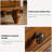 31.5"Solid Wood Ash brown Sideboard