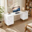 Bureau de bureau élégant, bureau d'ordinateur en bois, bureau de direction pratique