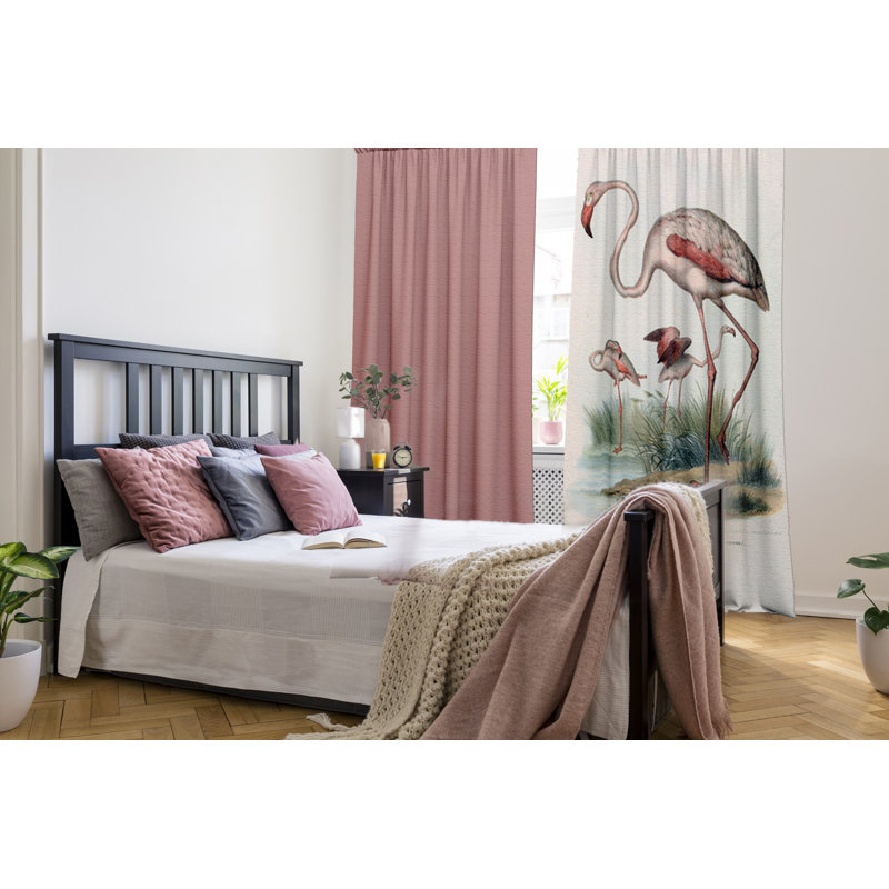 Velvet Blackout Curtain Panel Pair, 148 W x 350 D cm